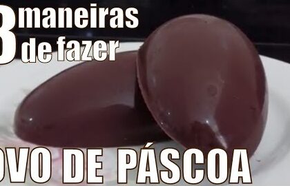 Receita de Ovo de Páscoa de Chocolate